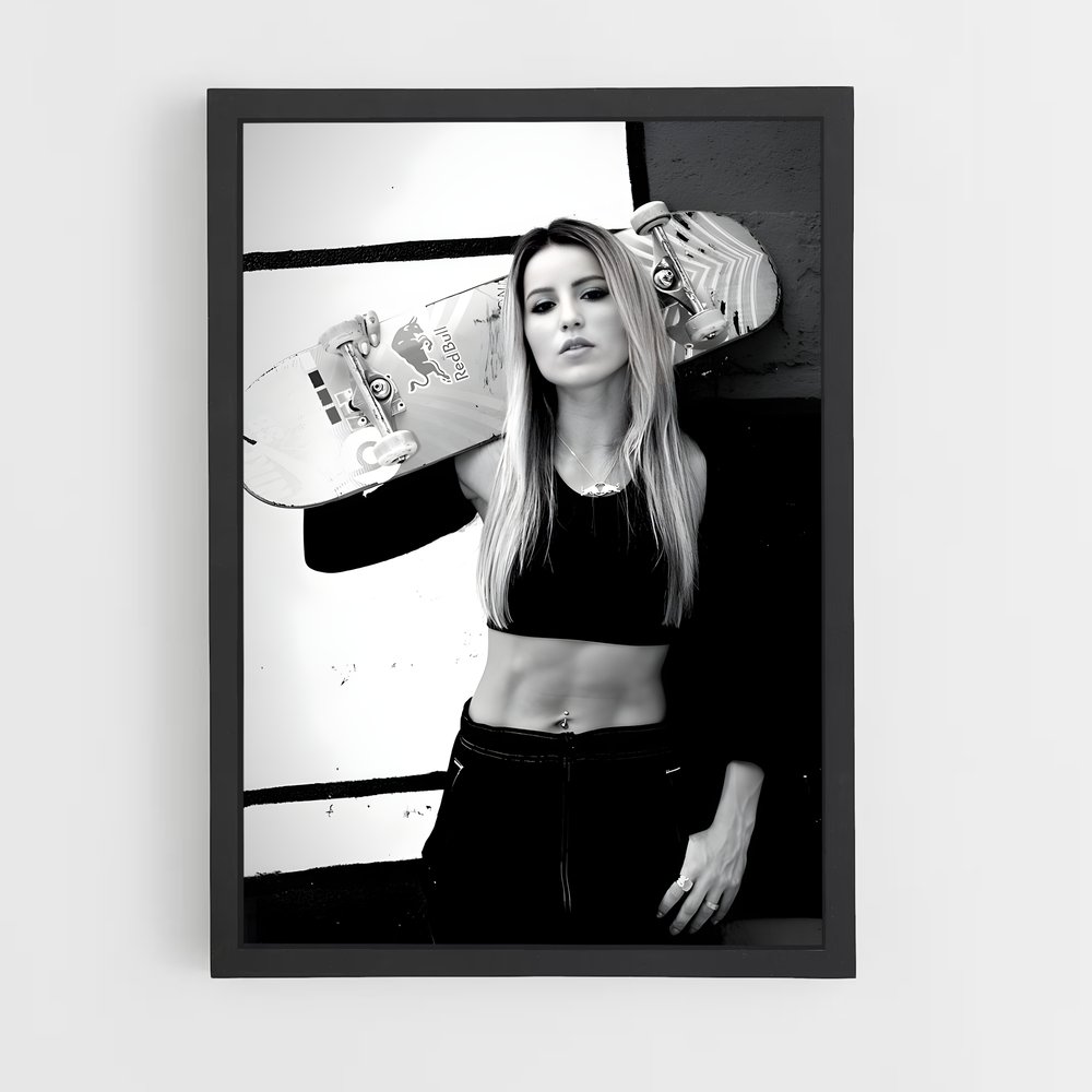 Poster Skater's Spirit – affiche Skateboard (vue 2)